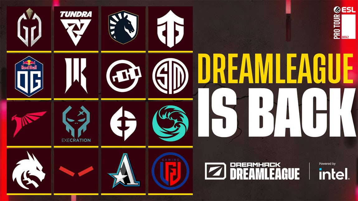 DreamLeague Season 19 teams, broadcast talent, format, prize pool and more