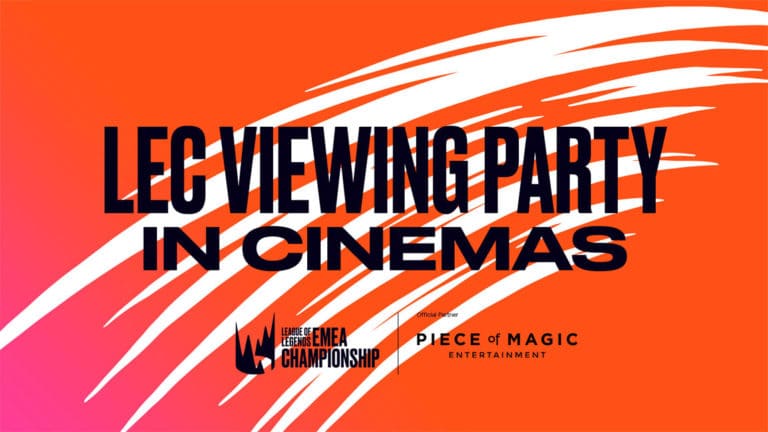 LEC viewing parties in UK cinemas