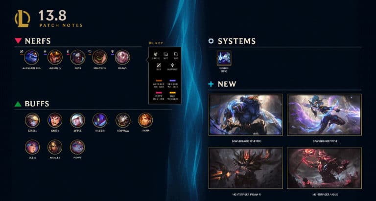 LoL PC patch 13.8