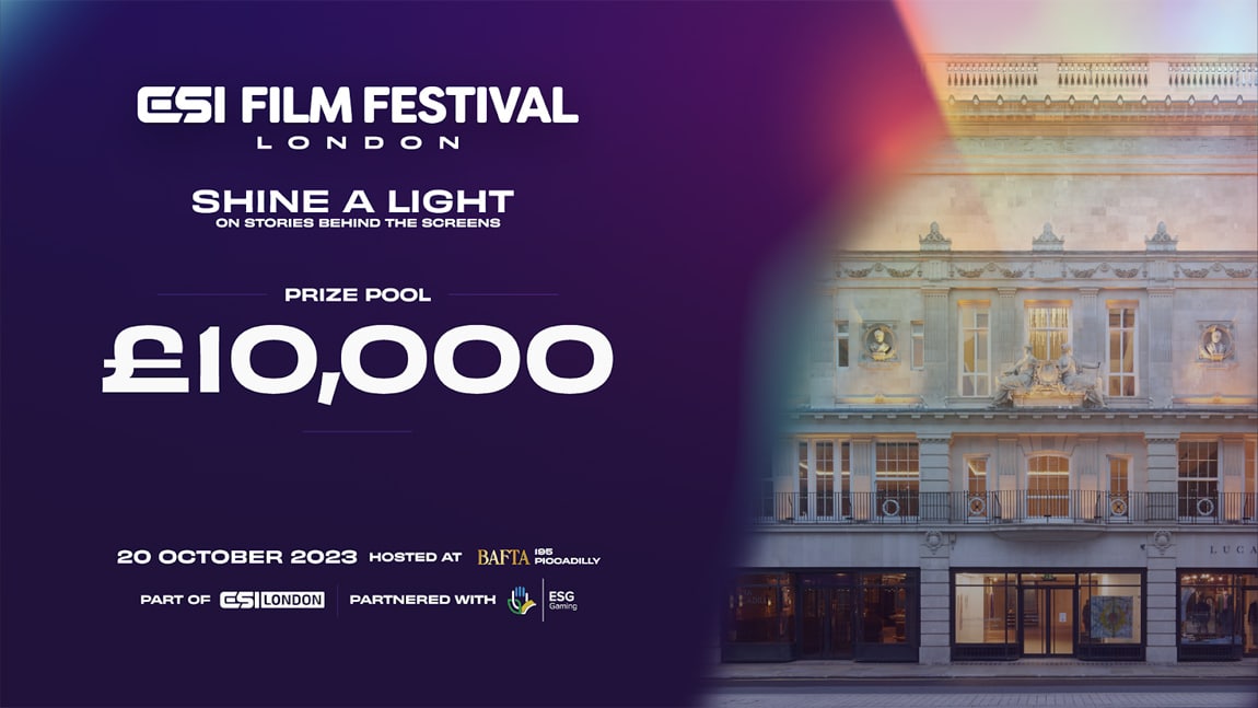 ESI Film Festival: First esports and gaming short film festival opens for submissions, will be hosted at BAFTA in London