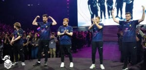 Into the Breach on stage at Paris Major playoffs