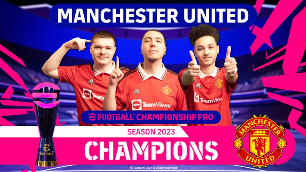 Man United win eFootball Championship Pro 2023