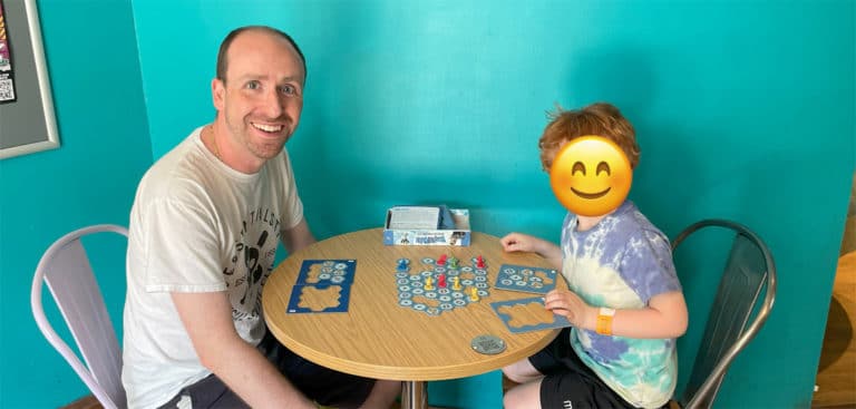 Dom Sacco and son at Norwich Anime & Gaming Con 2023