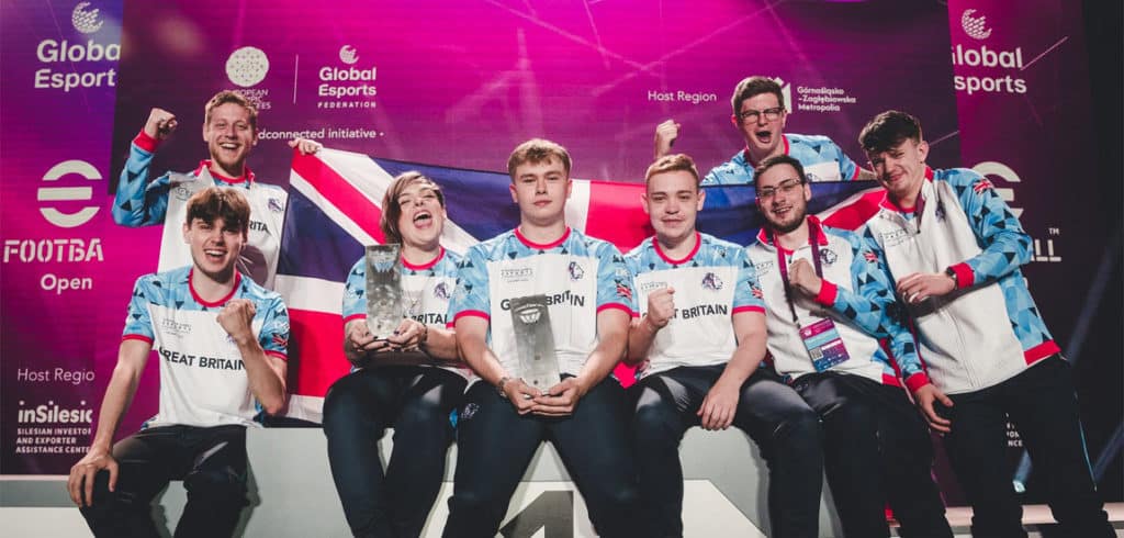 Great Britain Silver Medals at European Games Esports Championships 2023 in Poland