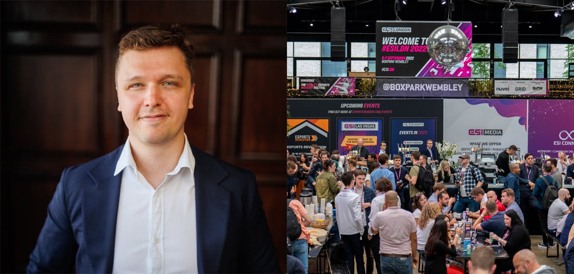 ESI London 2023 interview with co-founder Sam Cooke on new additions to the esports conference: ‘Creators are a vital part of esports and there was a gap in the market for a dedicated B2B event for the creator economy’