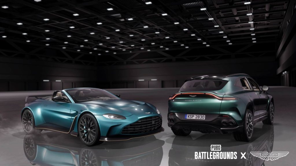 PUBG Top Gear Aston Martin collaboration