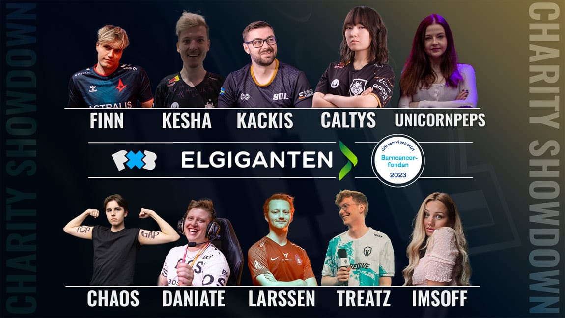 Larssen, Treatz, Caltys, Kesha and other Swedish LoL stars to take part in Svenska Onlineligan Charity Showdown