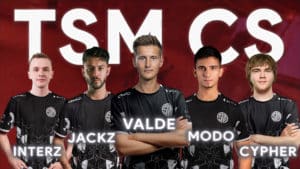 TSM 2023 CS roster featuring CYPHER