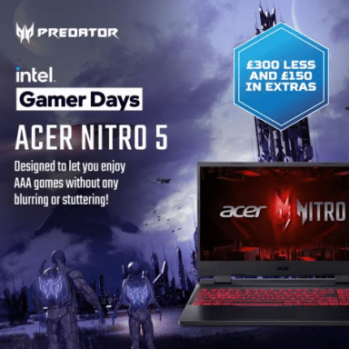 acer nitro 5 intel gamer days