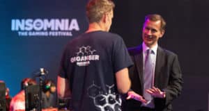 Jeremy Hunt at Insomnia Gaming Festival