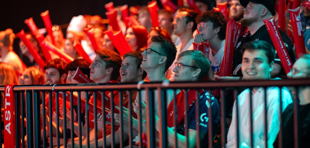 Riot Games Arena esports fans in Berlin