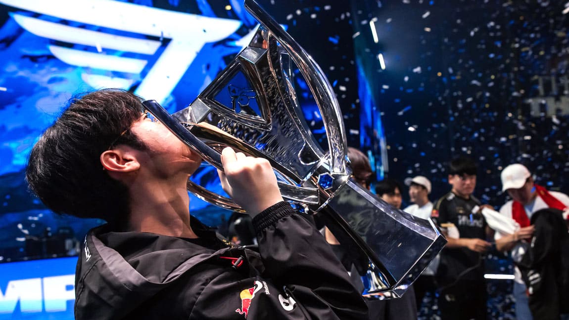 T1 win Worlds 2023 in style: Press conference quotes, record viewing figures, T1 winners skin choices, reaction and more