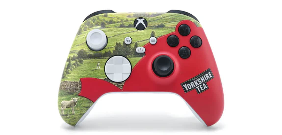 Yorkshire Tea game controllers launch – and Arsenal keeper Aaron Ramsdale has got one of the first