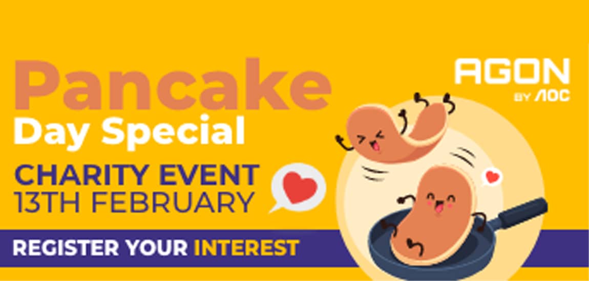 Charity Gaming Pancake Day Special to raise money for TheRockinR and SpecialEffect