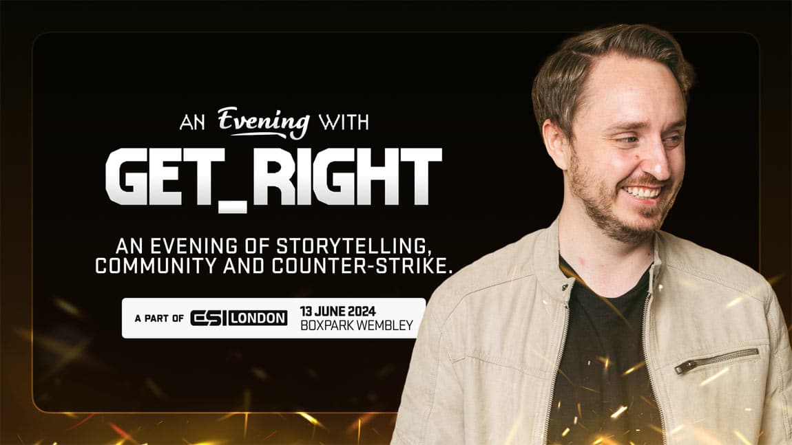 ‘An Evening With Christopher ‘GeT_RiGhT’ Alesund’ CS event to take place alongside ESI London 2024 and the Blast Premier Spring Final