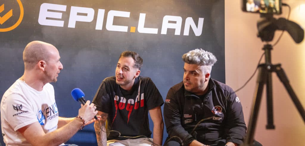 kennyS and RpK interviewed by Dom Sacco at EpicLAN 41