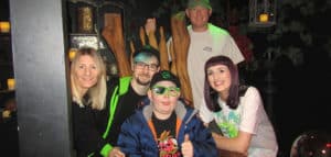 TheRockinR family with Jacksepticeye