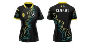 Woystone gaming jerseys for women by GiantX and EE