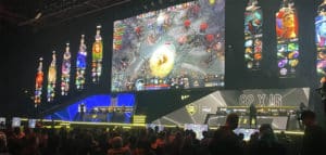 ESL One Birmingham 2024 stage photo