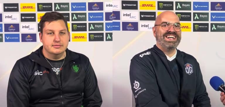 Falcons Grant and OG Bonkers at ESL One Birmingham 2024