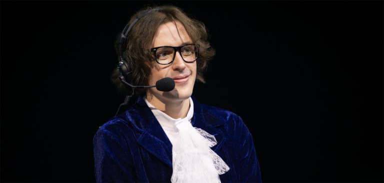 Jenkins Austin Powers cosplay at ESL One Birmingham 2024