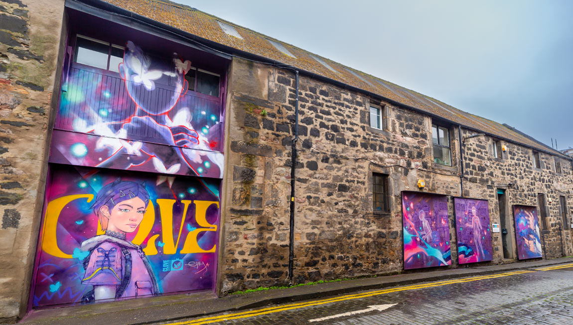Riot Games celebrates launch of new Scottish Valorant agent with animated Clove mural in Edinburgh, Isla Campbell also talks about voicing the new agent