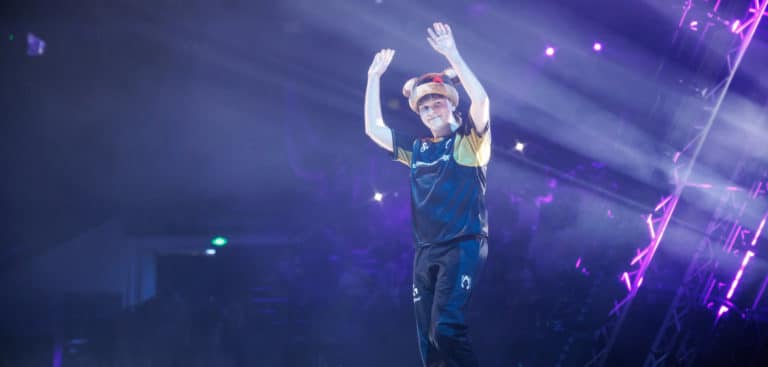 Benjyfishy at Valorant Masters Shanghai (Photo by Liu YiCun/Riot Games)