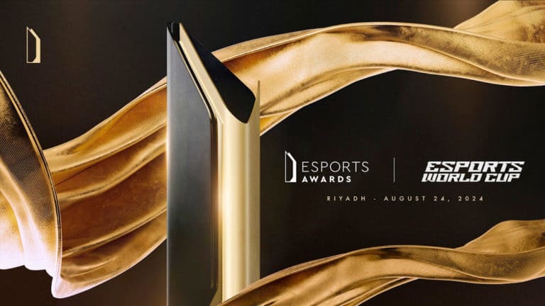 Esports Awards 2024 winners - partnership with Esports World Cup