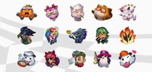 LoL esports team emotes for 2024