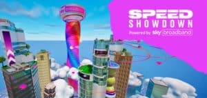 Sky City Fortnite map - Speed Showdown with Guild Esports