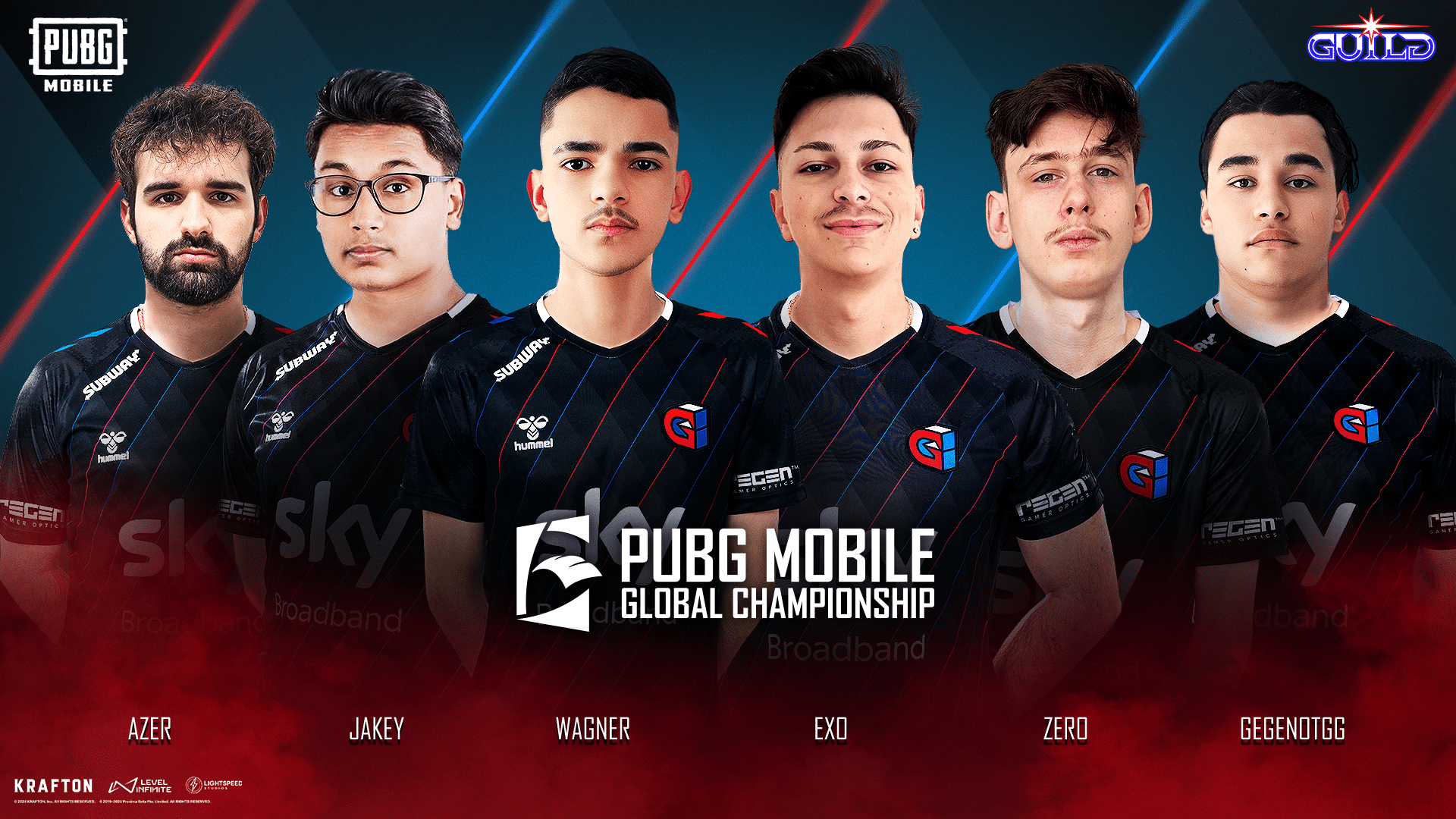 Guild Esports announce partnership with PUBG Mobile, roster will ...