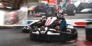 K1 Speed sim racing facility and largest indoor karting track at XSite Braehead