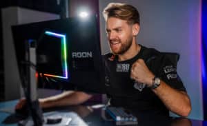 G2 NiKo tries the AOC AGON PRO 540 Hz AG246FK esports gaming monitor