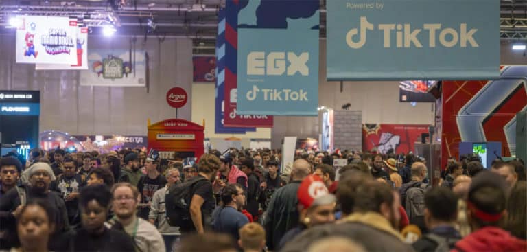 EGX powered by TikTok crowd