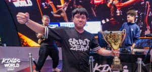 Armperor wins Kings of the World 2024 finals in London (photo by Zero Drift)