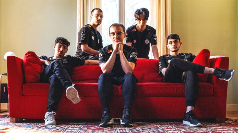 G2 2025 LoL roster