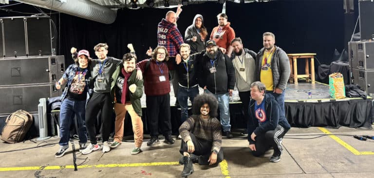 Neutralmania 2 team from Burn to Fight at Scotland FGC event