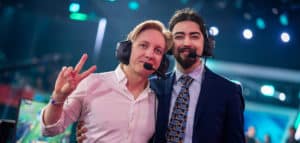Team Vitality Mac and Pad on 2025 roster - photo by Michal Konkol/Riot Games