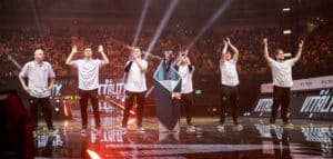 Team Vitality and Mezii at the CS2 Shangai Major