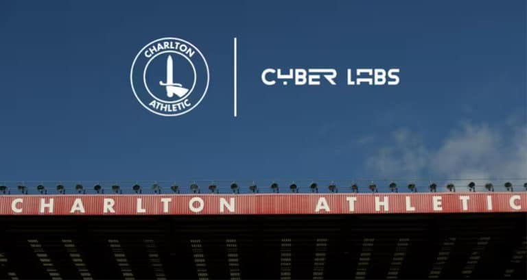 Charlton Athletic FC gaming box with Cyberlabs