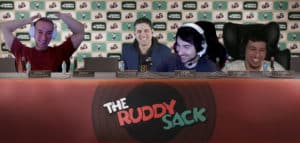 The Ruddy Sack press conference