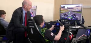 Secretary of State for Defence John Healey MP visits esports students at Dearne Valley College in Armed Forces recruitment drive