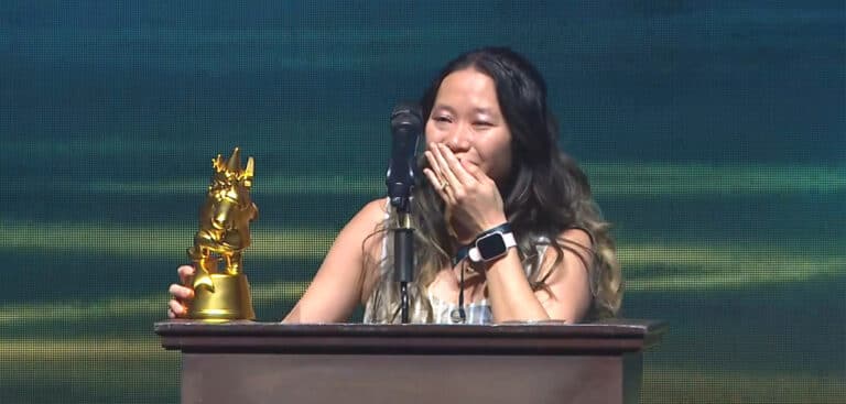 Crystal amongst 2025 Golden Gnome Awards winners at RuneFest