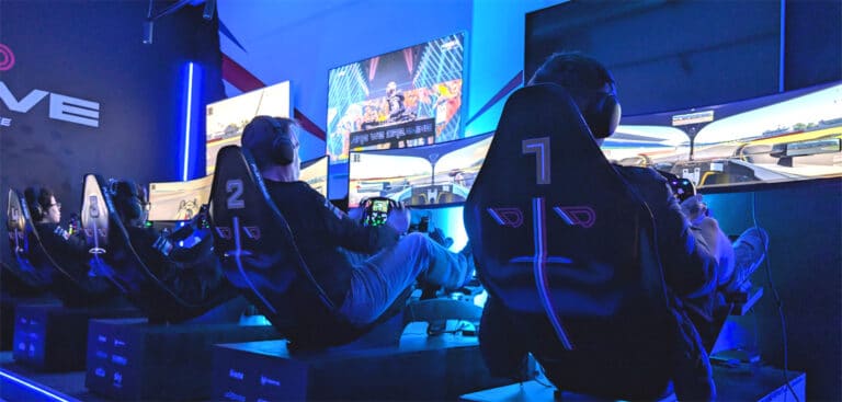 Drive Lounge Guild Racing simulators