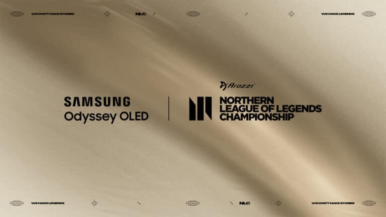 NLC partnership with Samsung Odyssey OLED