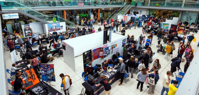 Norwich Games Festival at The Forum - photo by Luke Witcomb