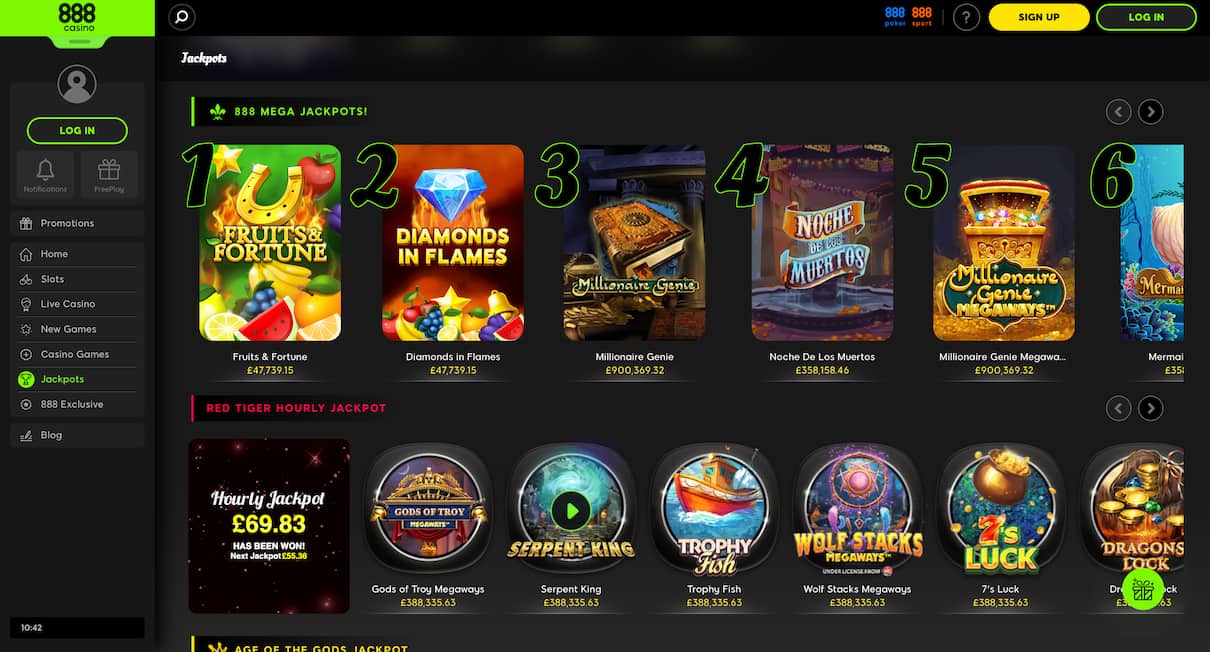 888 casino best slot site