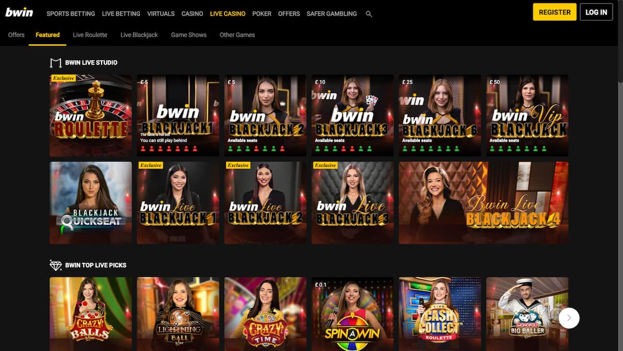 Bwin Non UK Casino