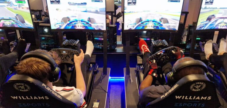 University of Chichester students sim racing after The Stig visit