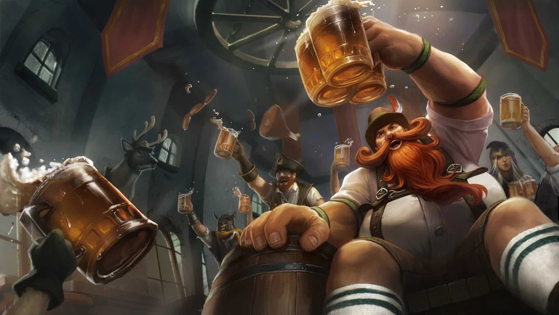 Gragas is no longer drunk in League of Legends